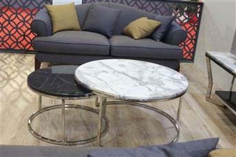 iceberg-nero-marquine-mermer-ikili-krom-sehpa