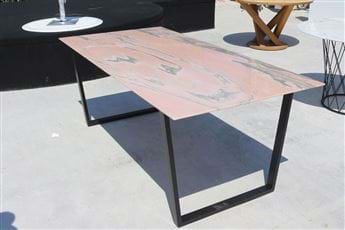 EARTH PİNK KÜP MODEL PROFİL MASA