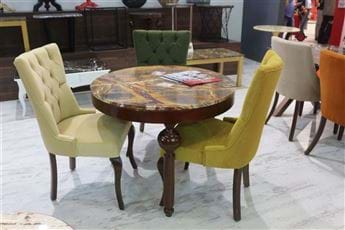 RAİNFOREST BROWN - TOPUZ AYAK MASA