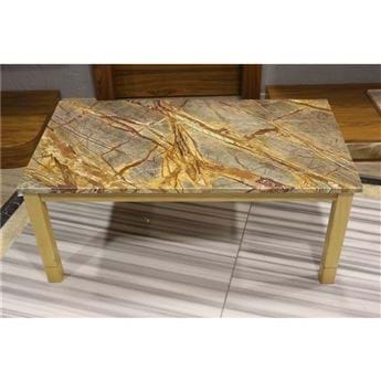 RAINFOREST GREEN - BROWN ÇAM AĞAÇ SEHPA